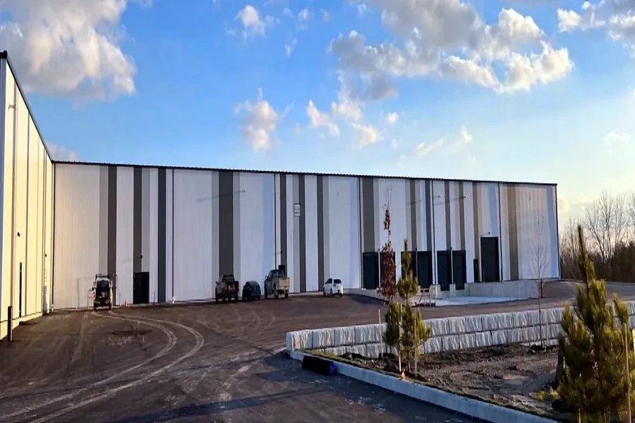 Industrial facility exterior